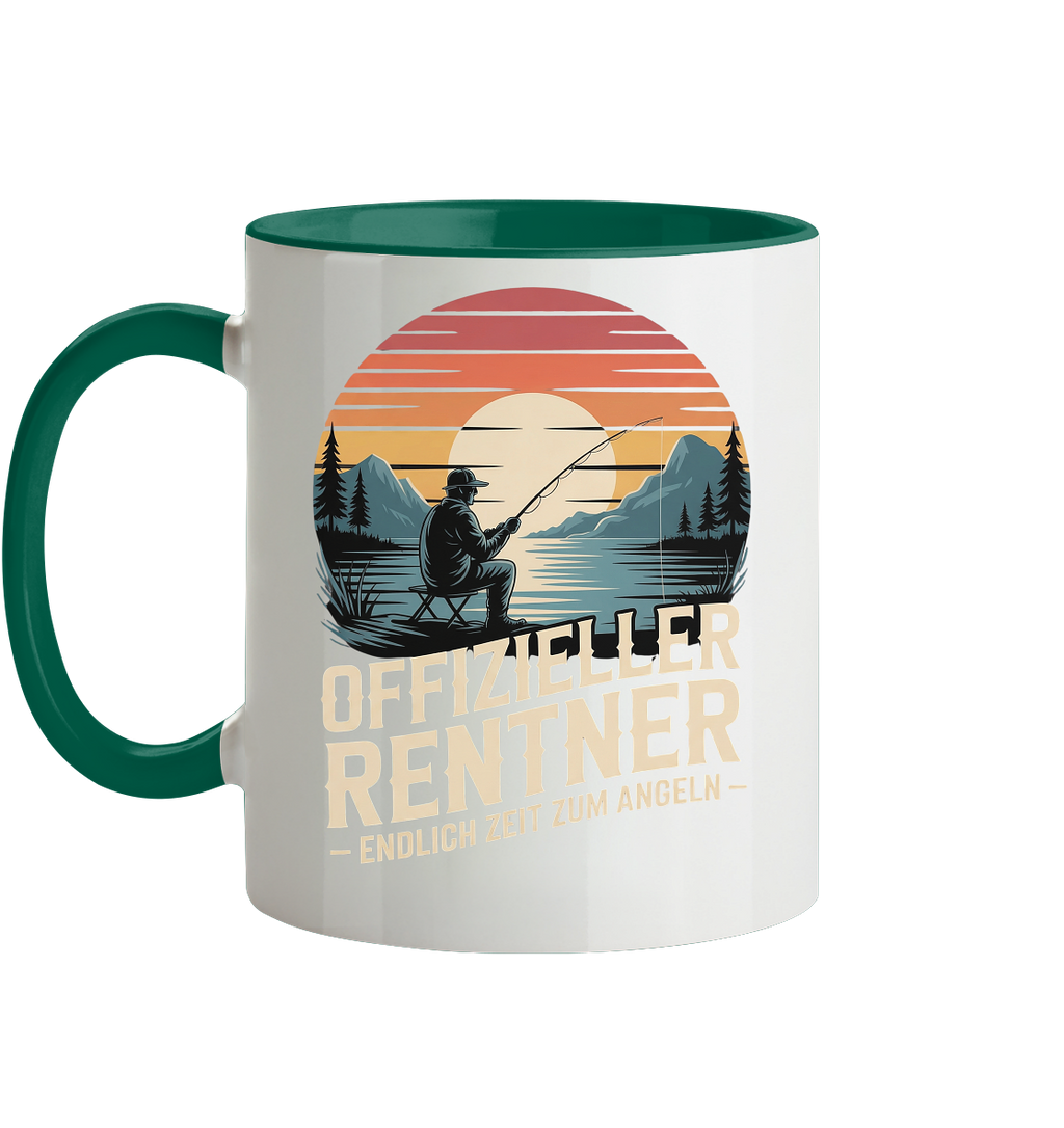 Offizieller Rentner - Tasse zweifarbig