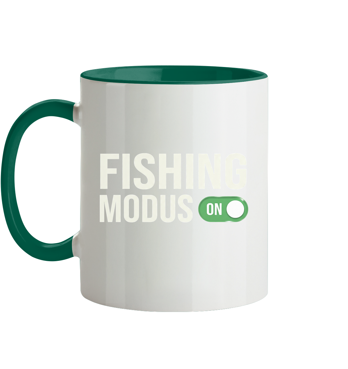 Fishing Modus On - Tasse zweifarbig