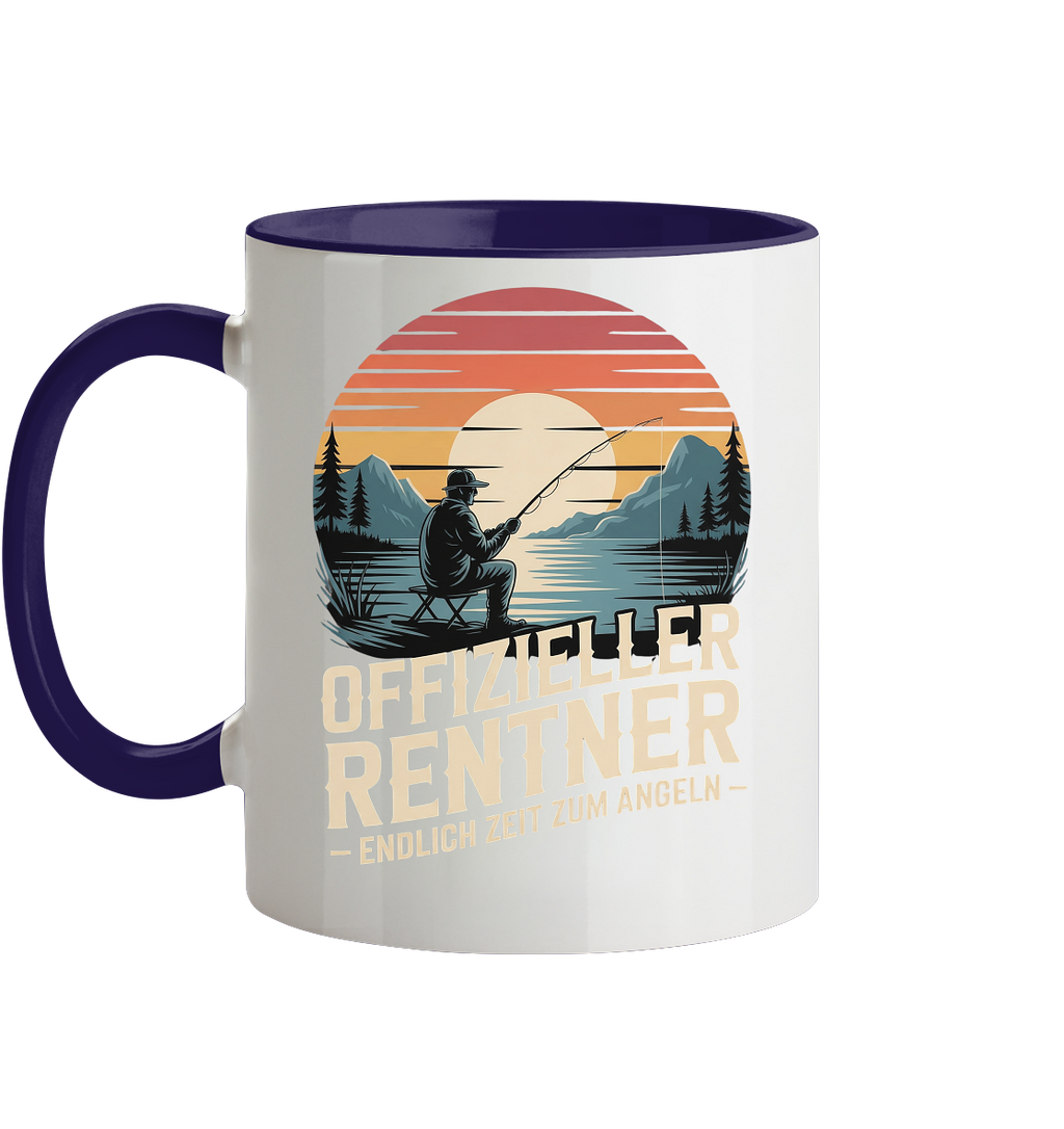Offizieller Rentner - Tasse zweifarbig