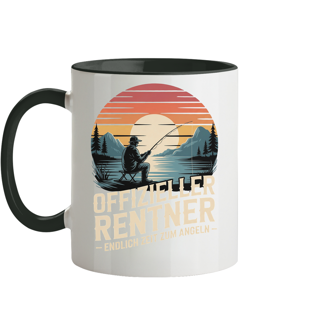Offizieller Rentner - Tasse zweifarbig