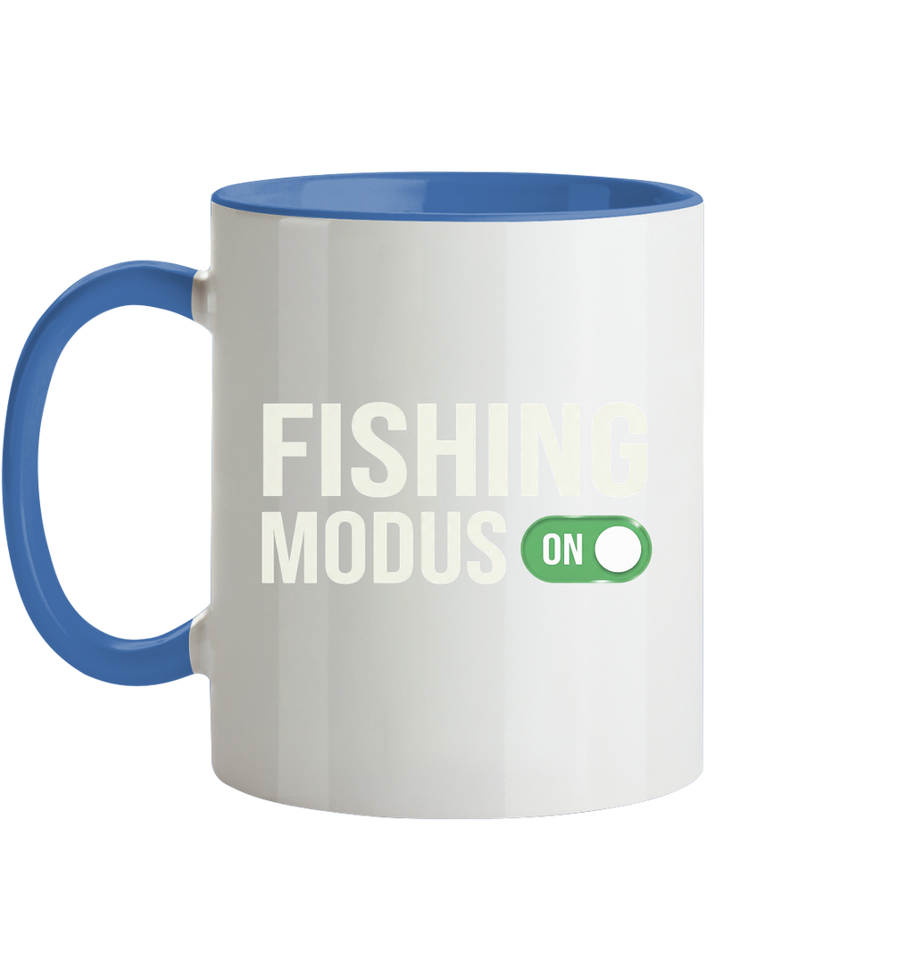 Fishing Modus On - Tasse zweifarbig