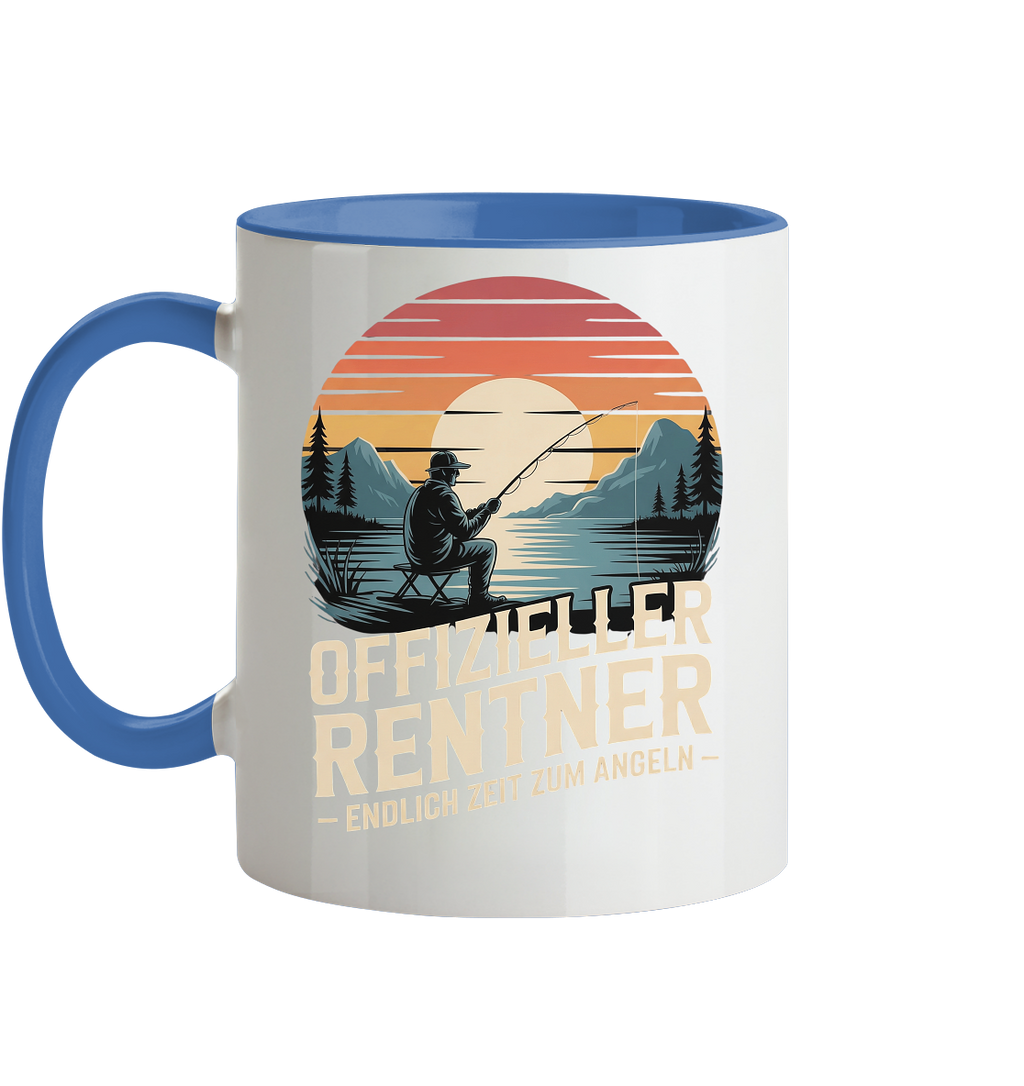 Offizieller Rentner - Tasse zweifarbig