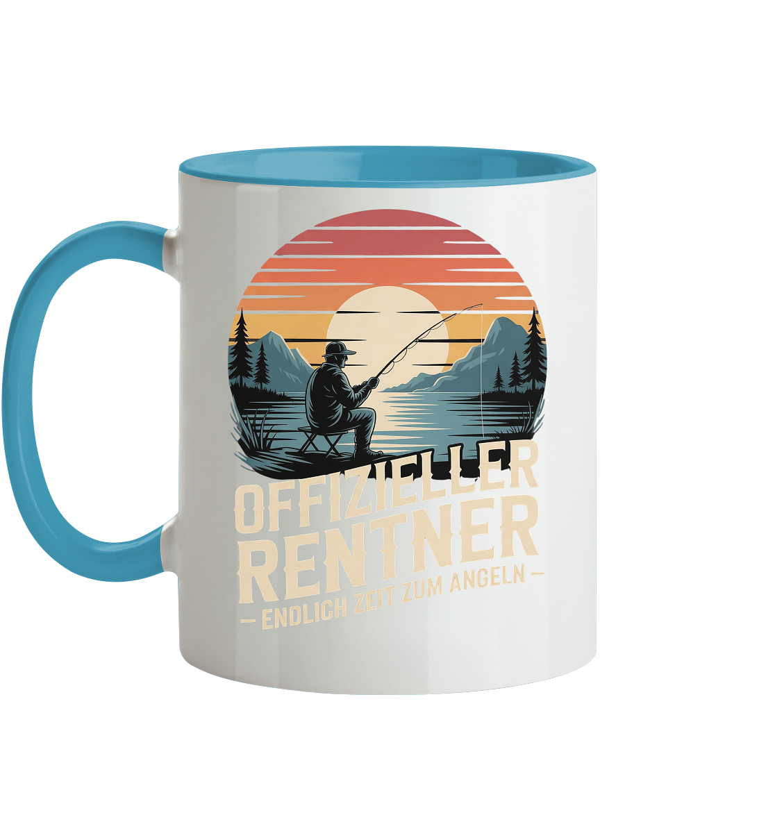 Offizieller Rentner - Tasse zweifarbig