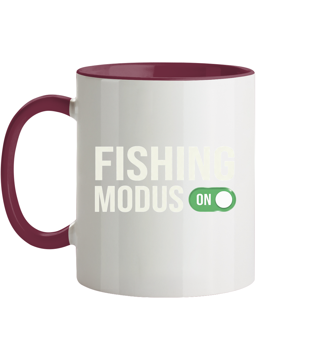 Fishing Modus On - Tasse zweifarbig