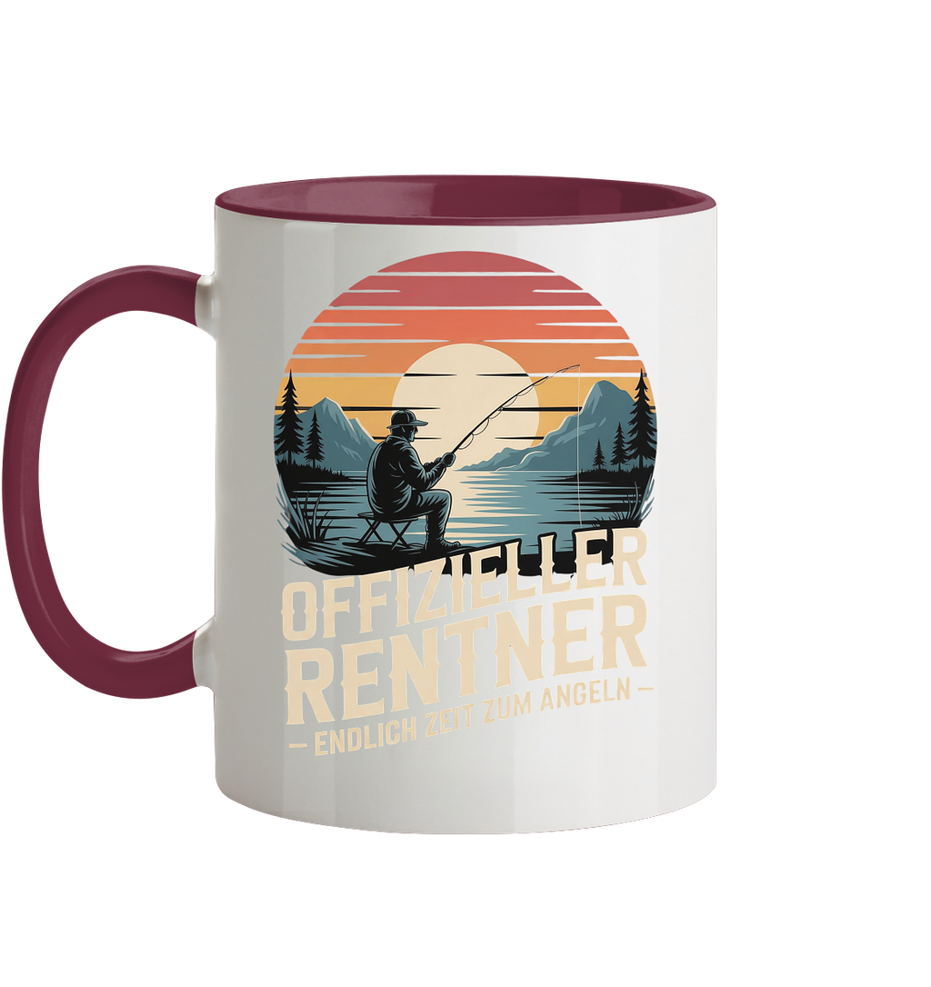 Offizieller Rentner - Tasse zweifarbig