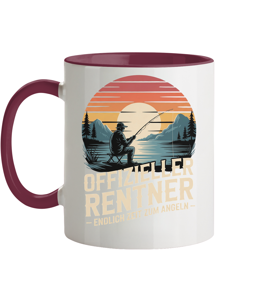 Offizieller Rentner - Tasse zweifarbig
