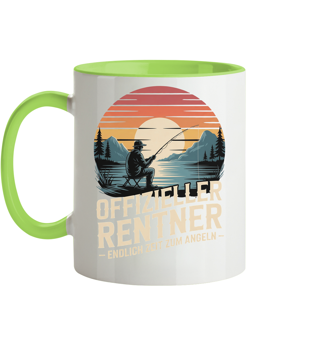 Offizieller Rentner - Tasse zweifarbig
