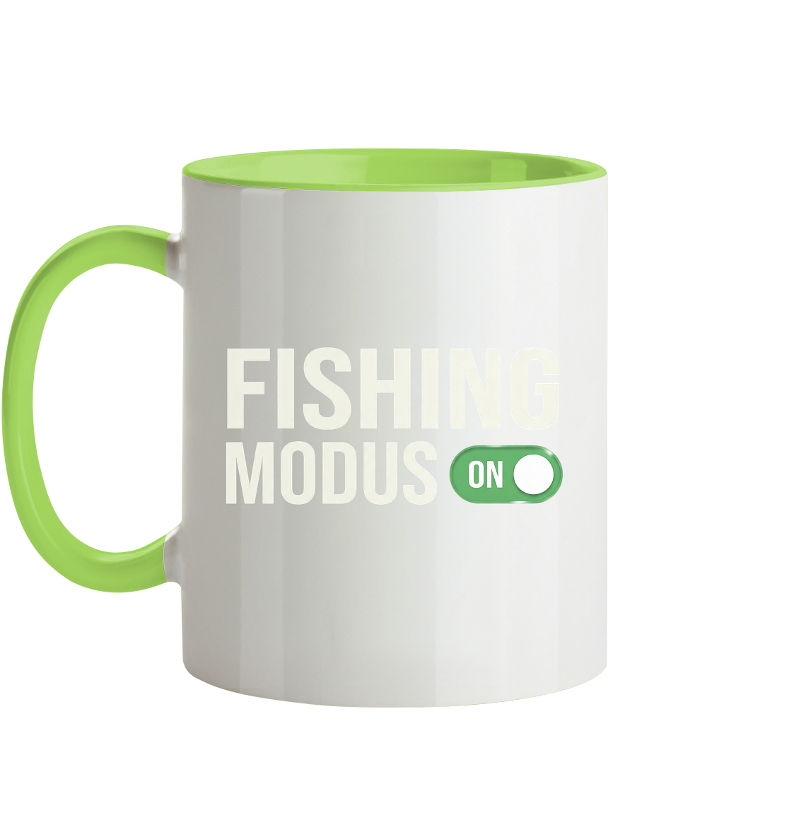 Fishing Modus On - Tasse zweifarbig
