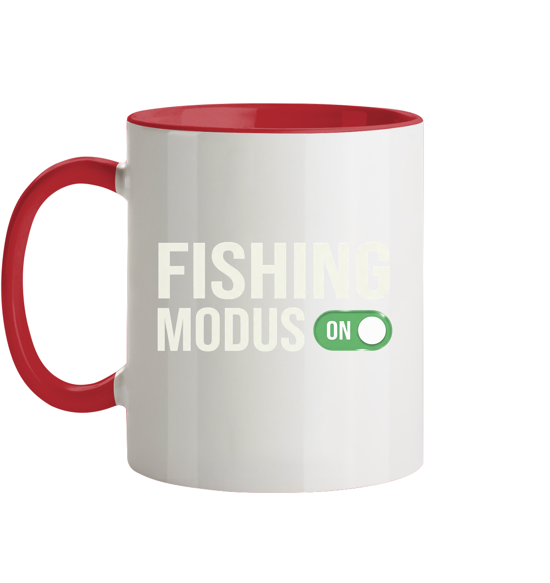 Fishing Modus On - Tasse zweifarbig