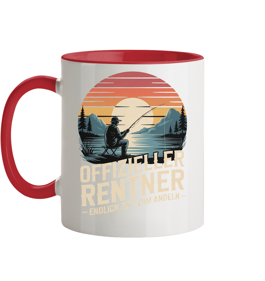 Offizieller Rentner - Tasse zweifarbig
