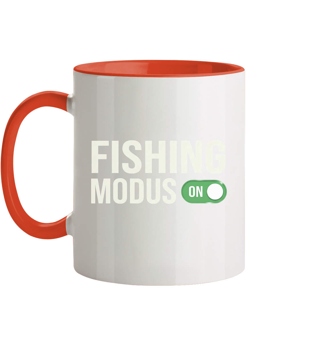 Fishing Modus On - Tasse zweifarbig