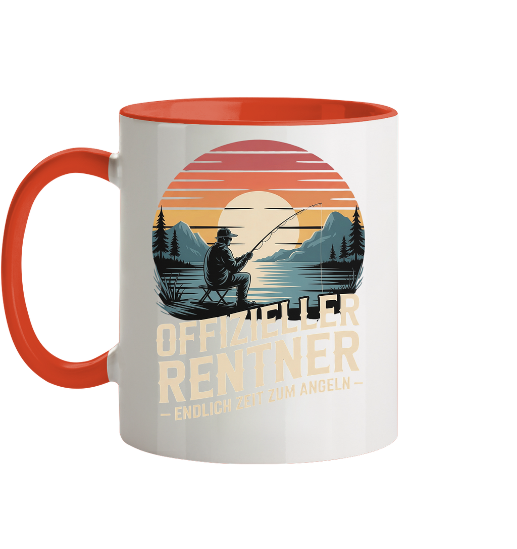 Offizieller Rentner - Tasse zweifarbig