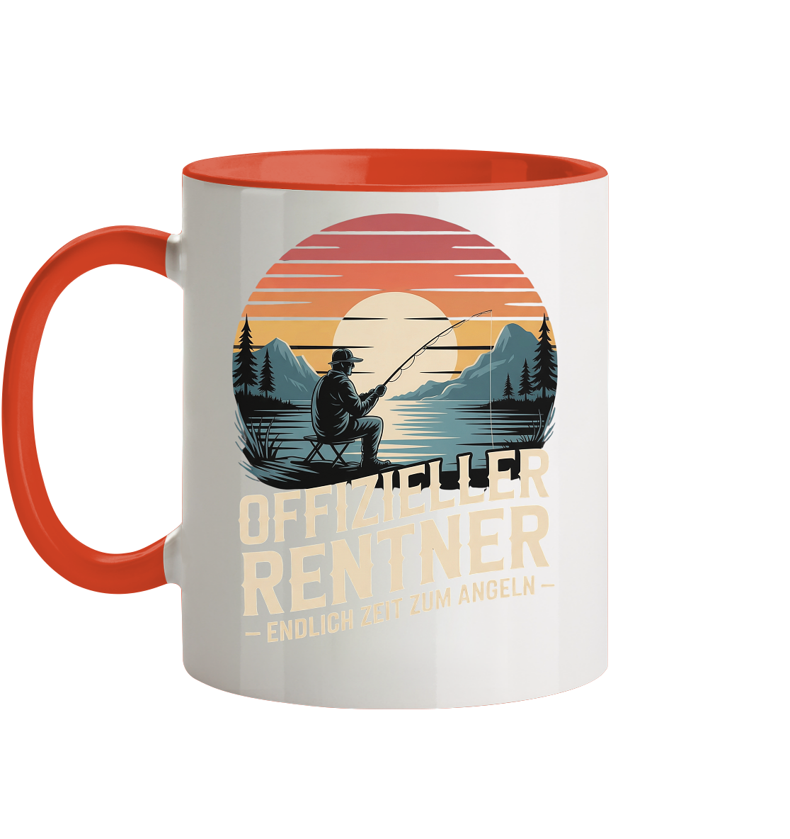 Offizieller Rentner - Tasse zweifarbig