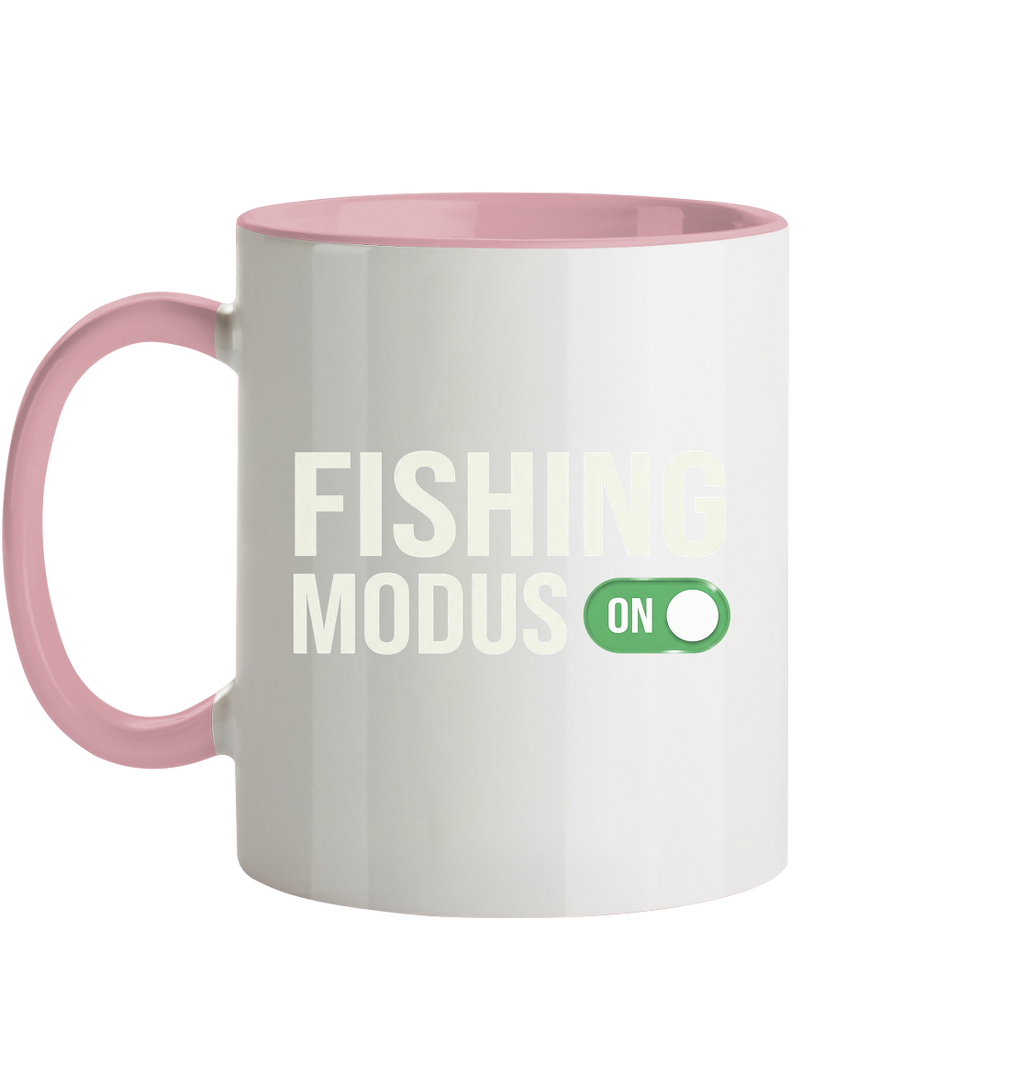 Fishing Modus On - Tasse zweifarbig