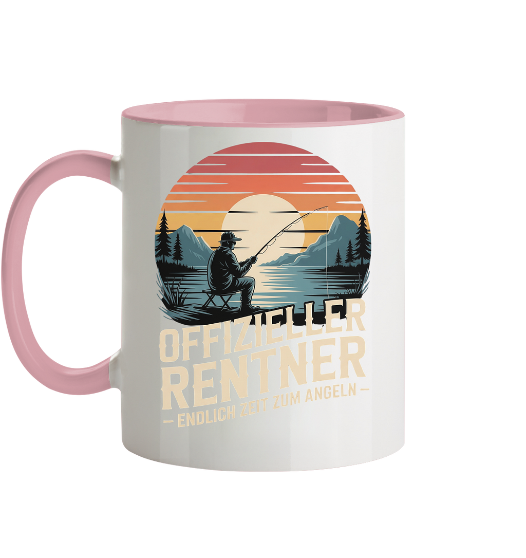 Offizieller Rentner - Tasse zweifarbig