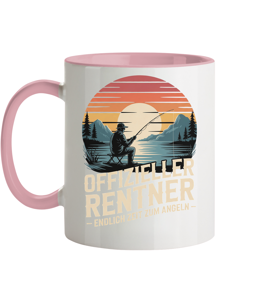 Offizieller Rentner - Tasse zweifarbig