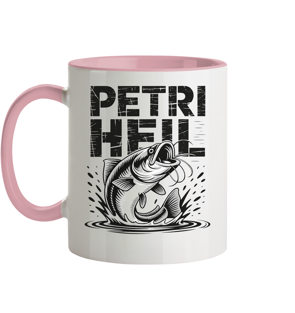 Petri Heil - Tasse zweifarbig
