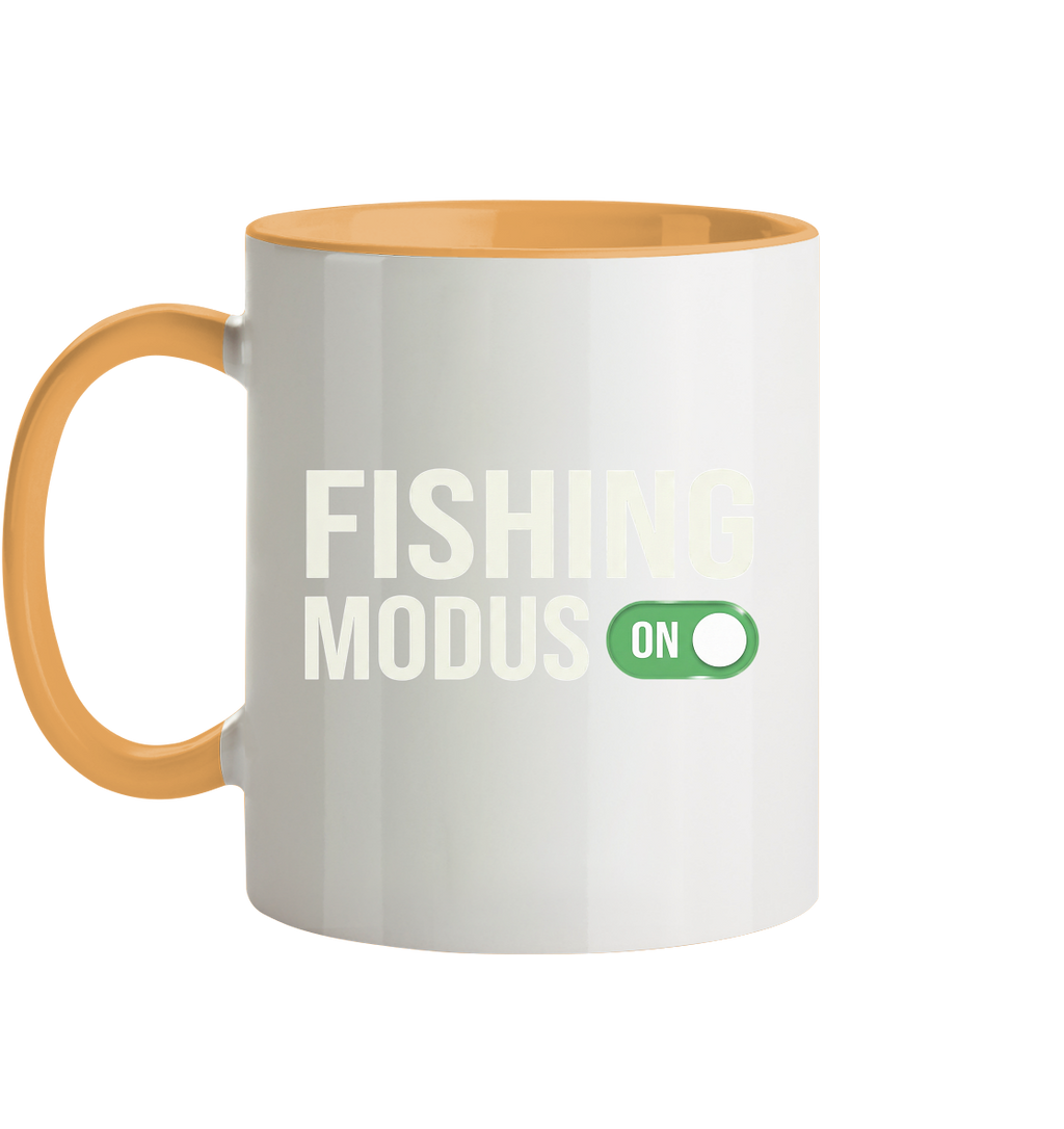 Fishing Modus On - Tasse zweifarbig