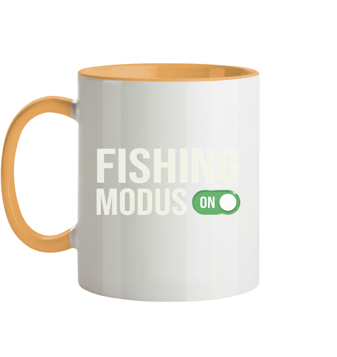 Fishing Modus On - Tasse zweifarbig