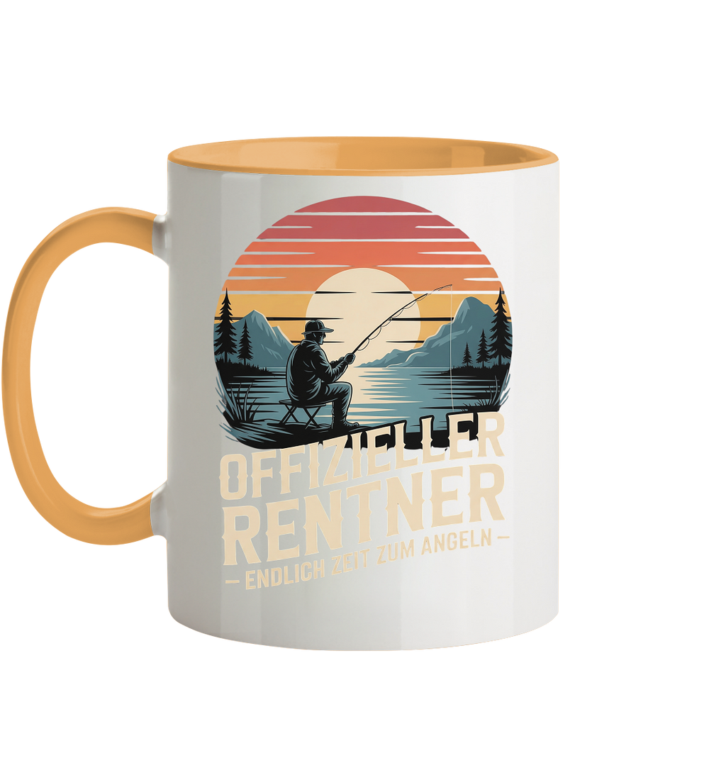 Offizieller Rentner - Tasse zweifarbig