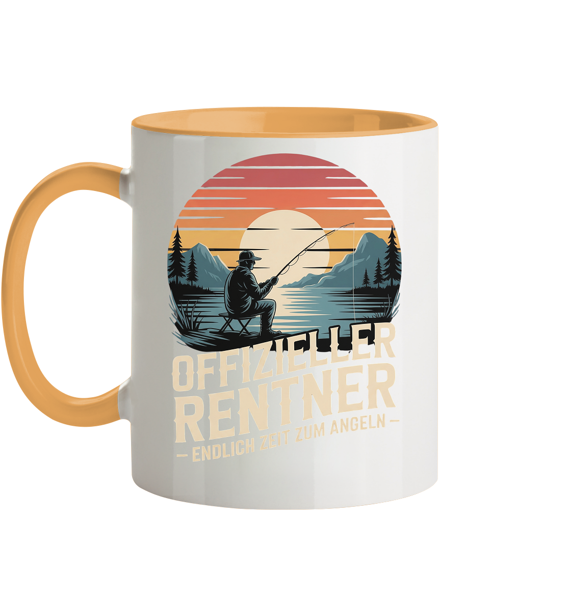Offizieller Rentner - Tasse zweifarbig