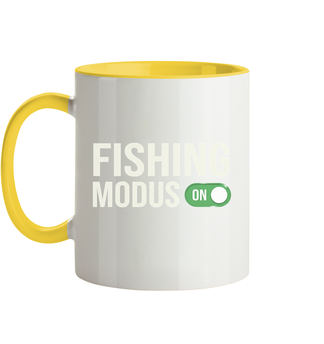 Fishing Modus On - Tasse zweifarbig