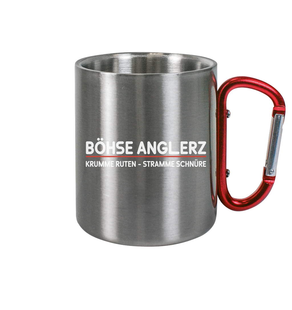 Böhse Anglerz - Edelstahl Tasse