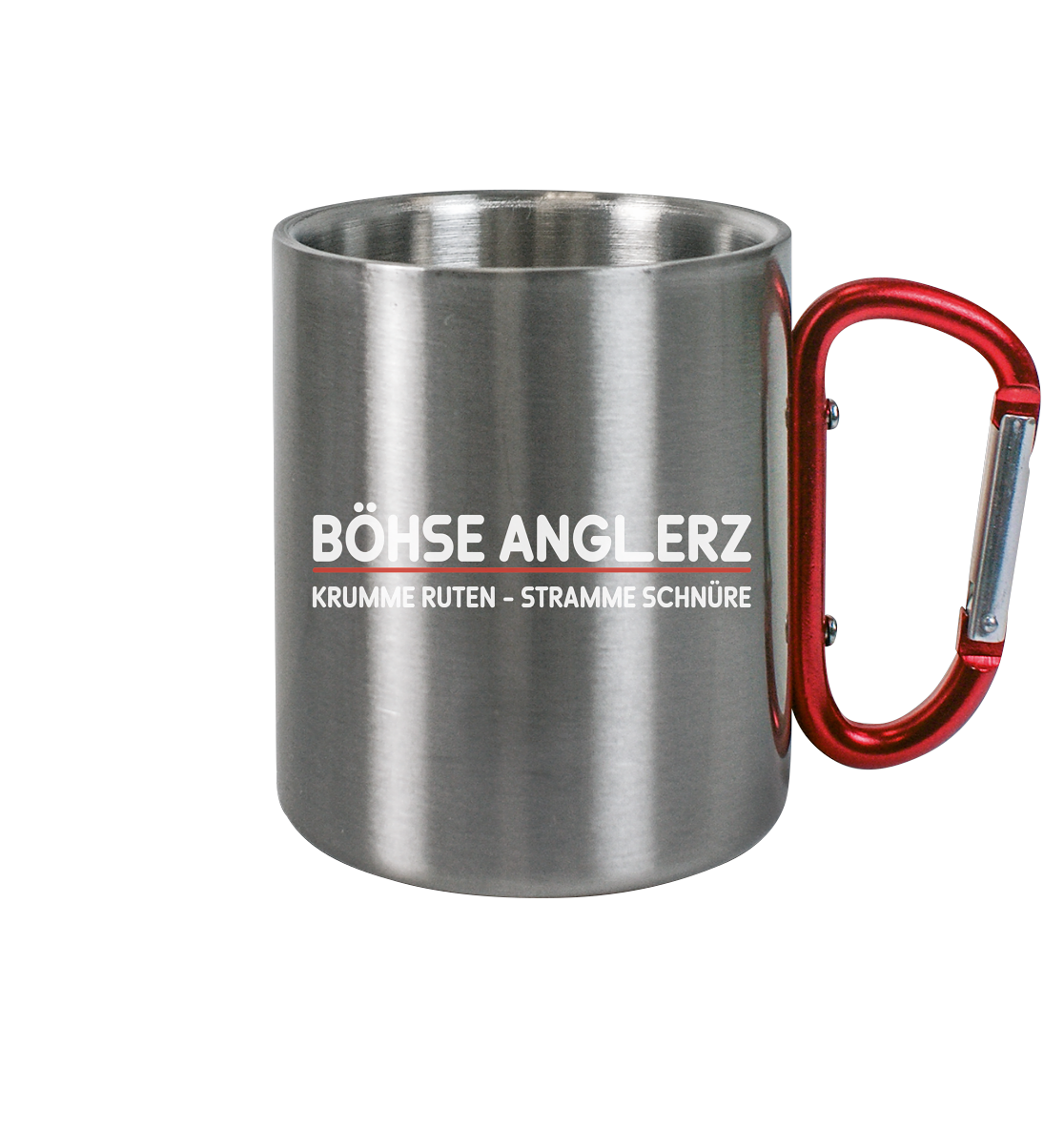 Böhse Anglerz - Edelstahl Tasse