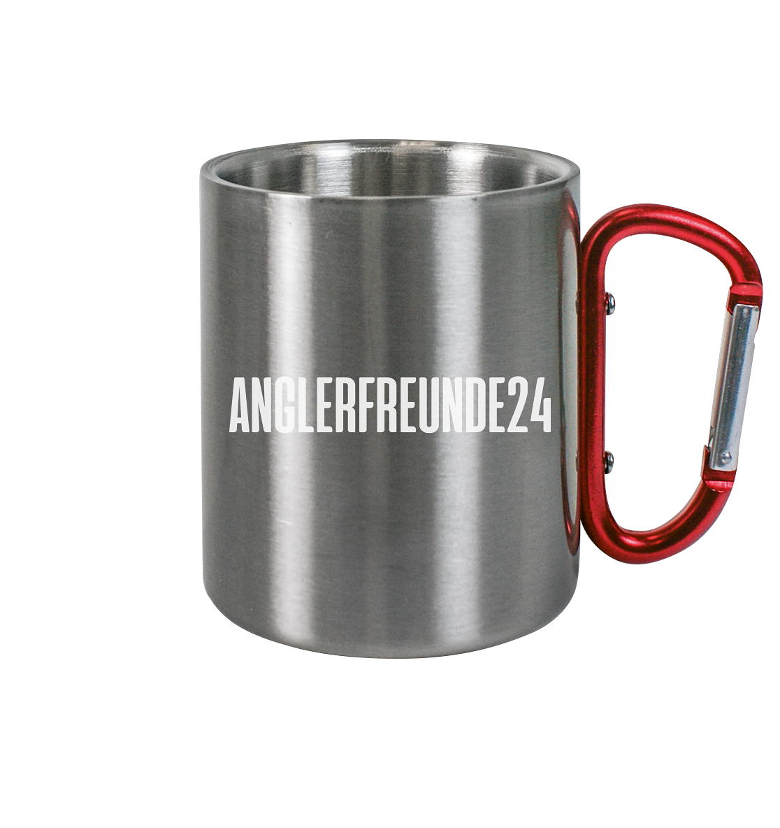 Anglerfreunde Logo - Edelstahl Tasse