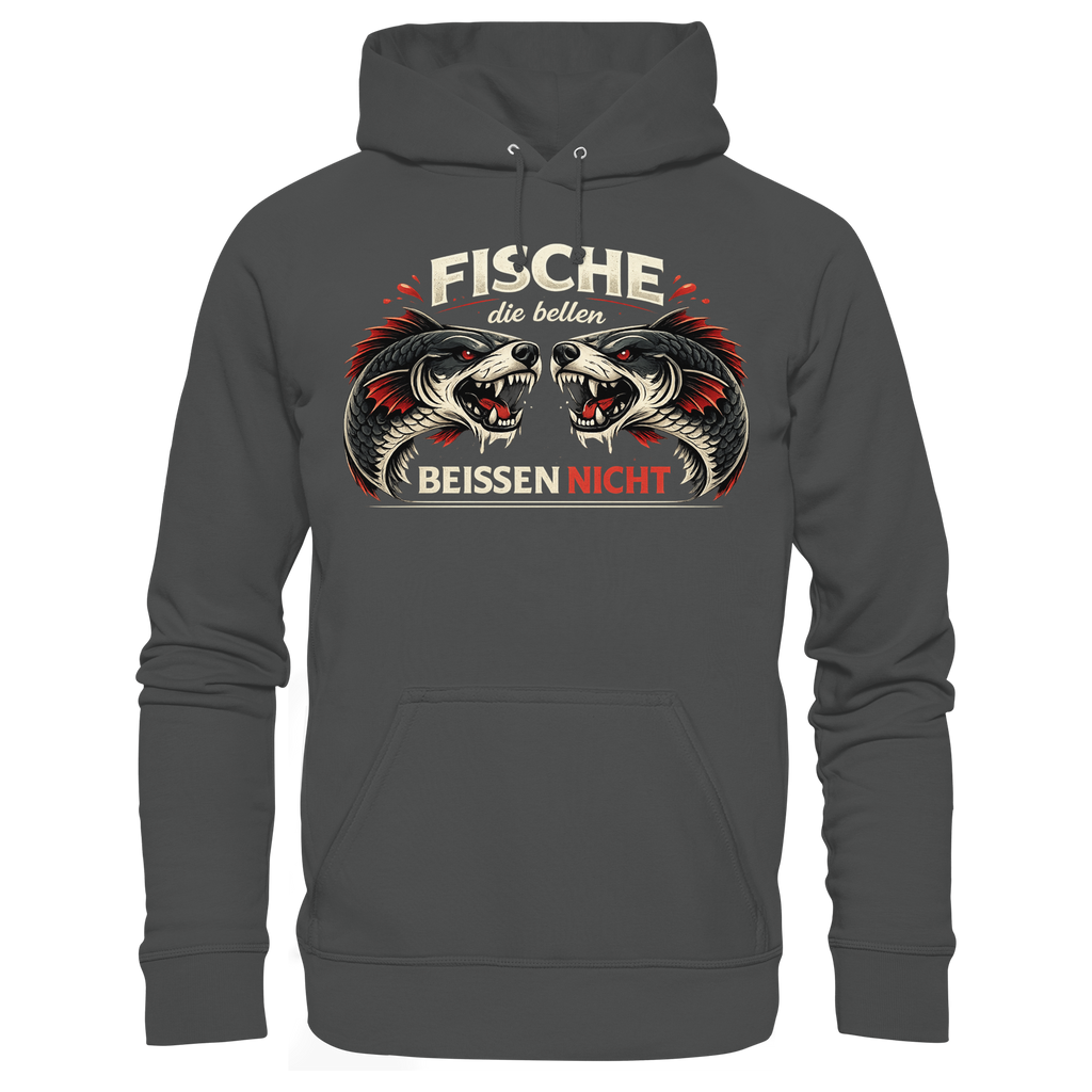 Fische die Bellen - Premium Hoodie