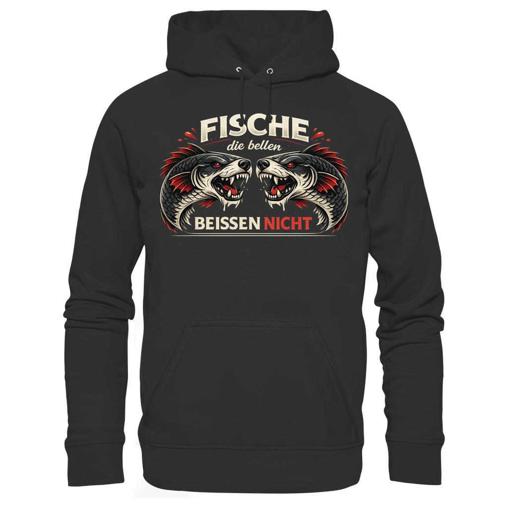 Fische die Bellen - Premium Hoodie