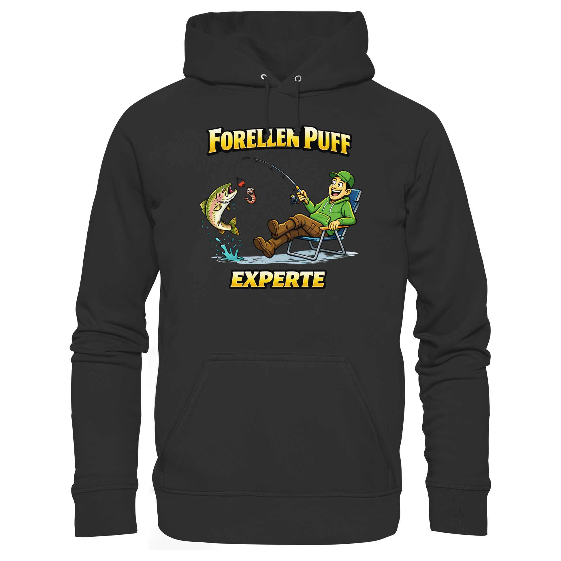Forellen Puff Experte - Premium Hoodie