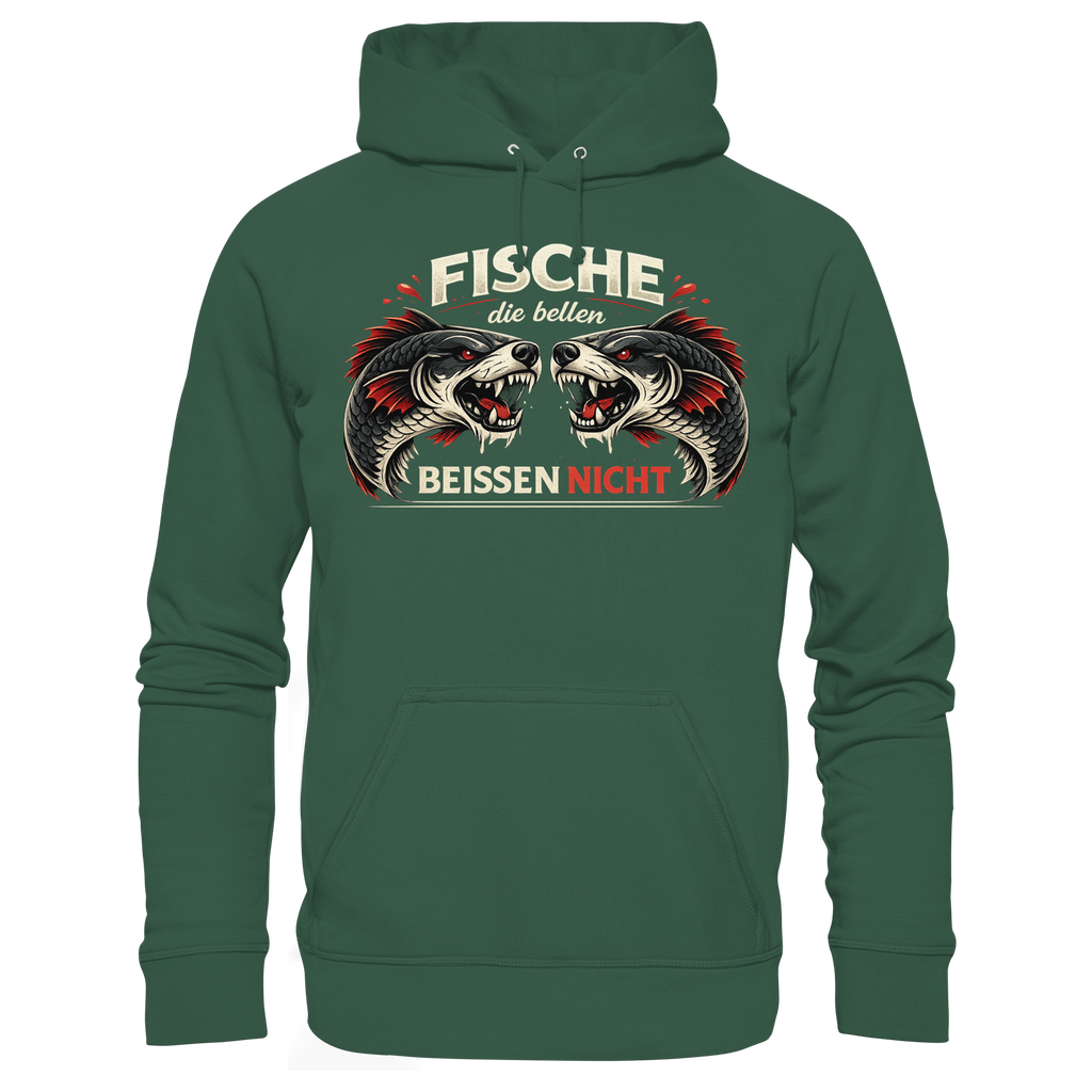 Fische die Bellen - Premium Hoodie