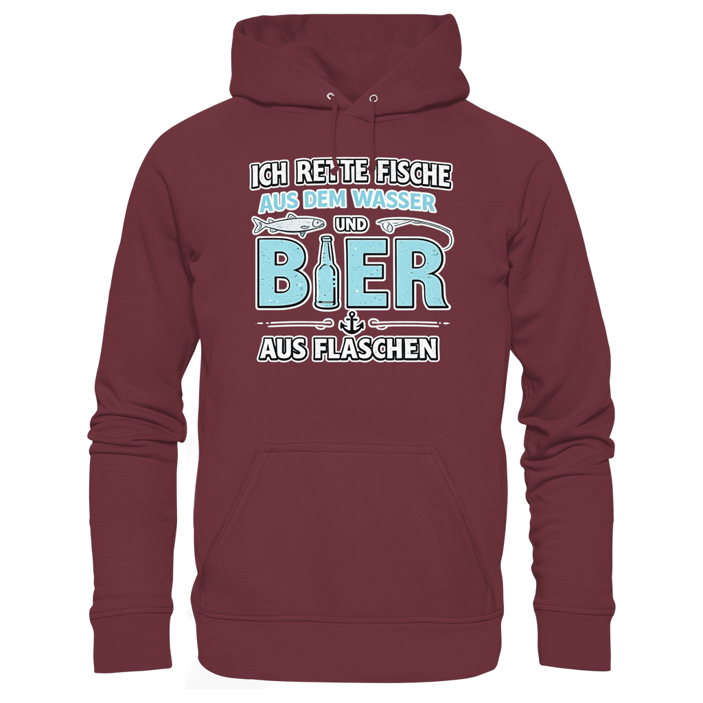 Ich Rette Fische - Premium Hoodie