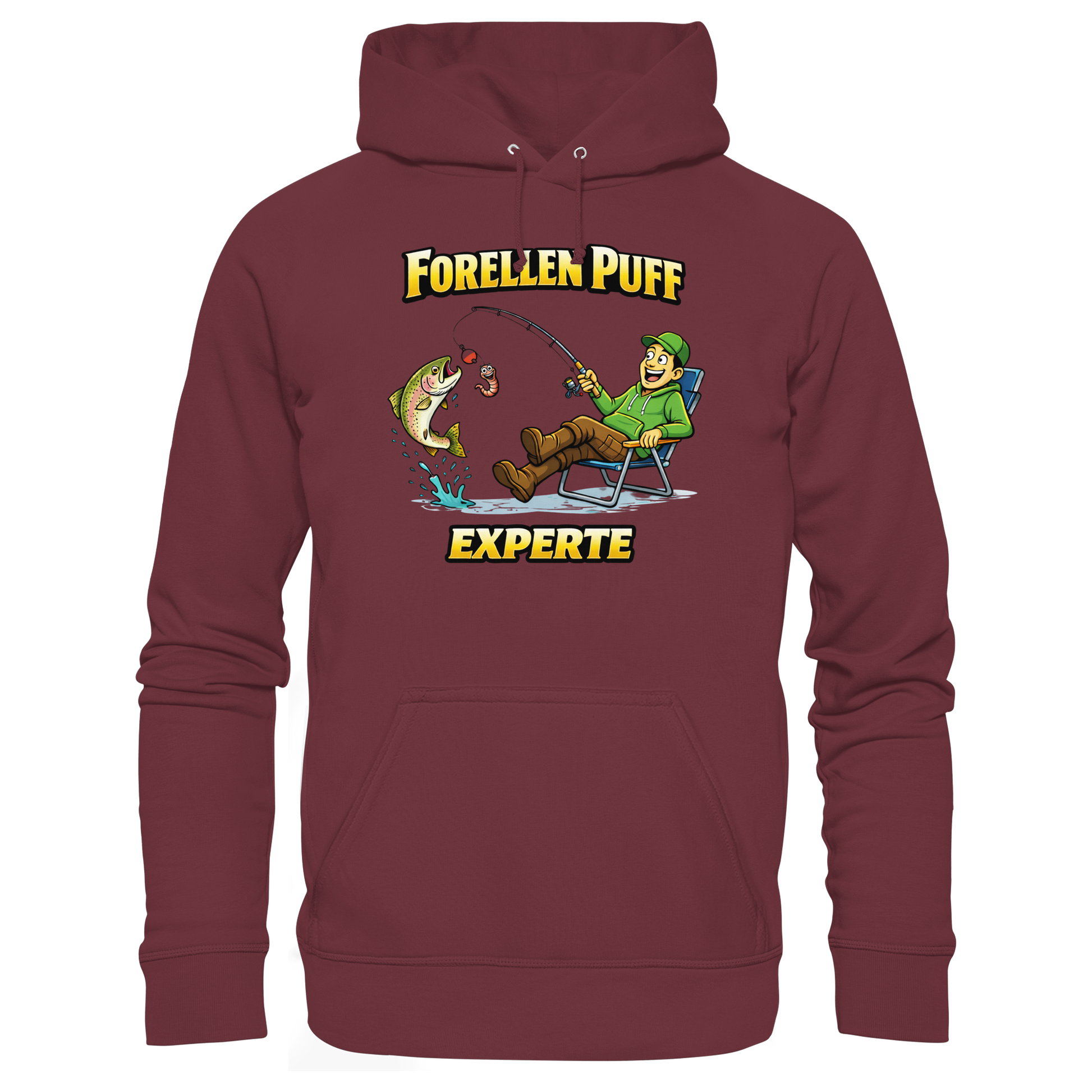 Forellen Puff Experte - Premium Hoodie