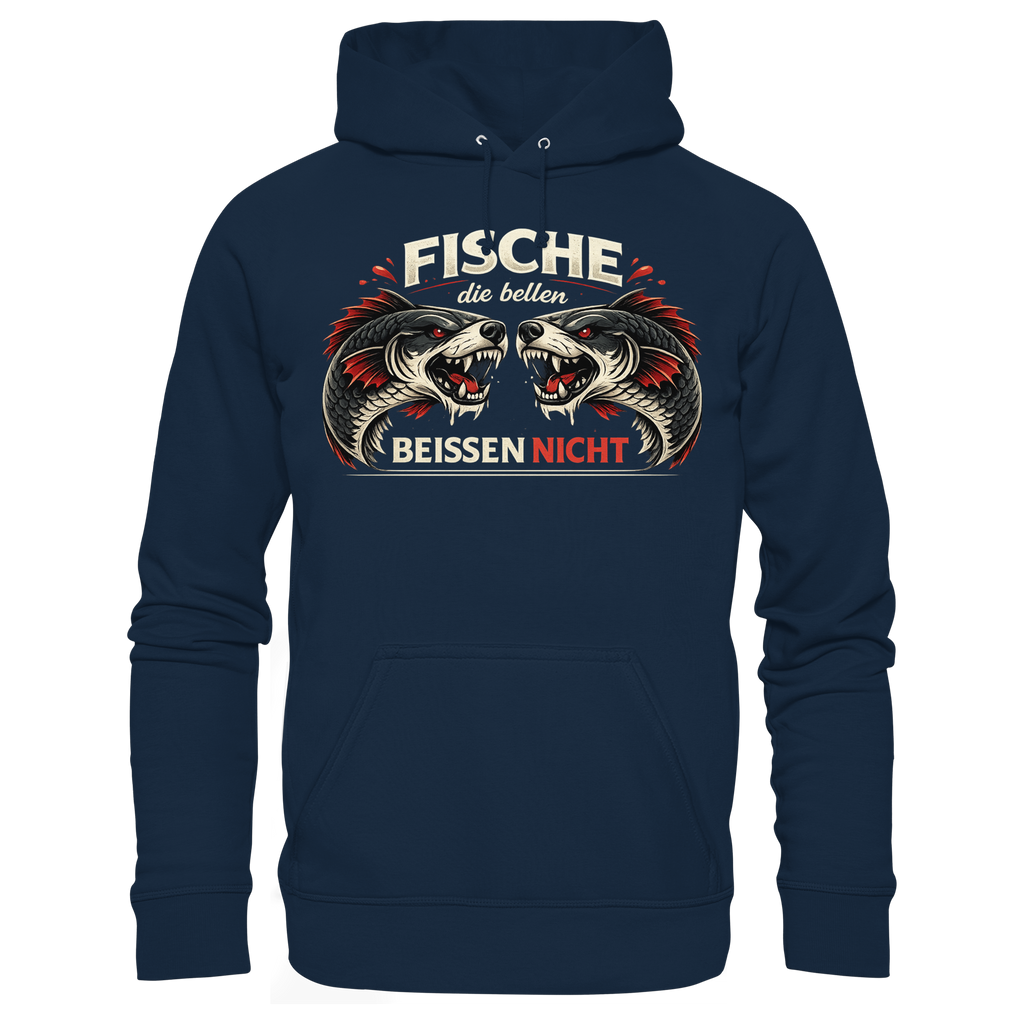 Fische die Bellen - Premium Hoodie
