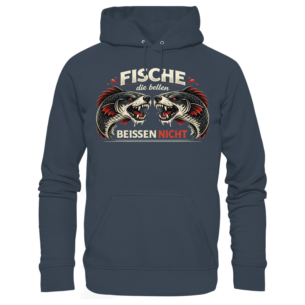 Fische die Bellen - Premium Hoodie