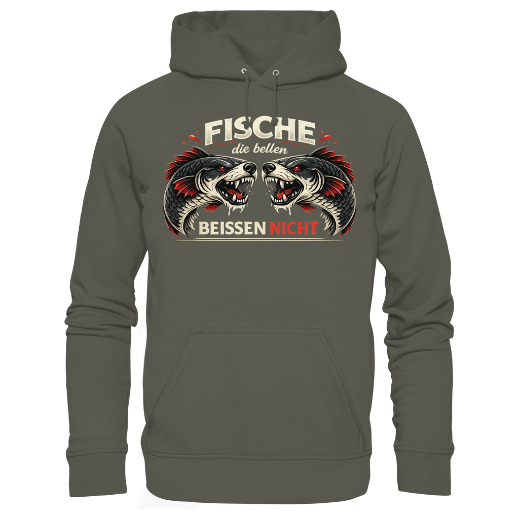Fische die Bellen - Premium Hoodie