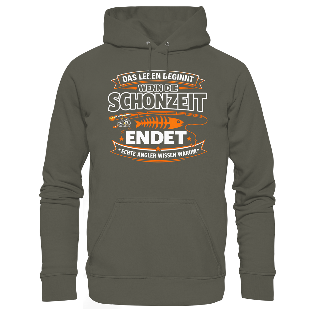 Das Leben Beginnt - Premium Hoodie