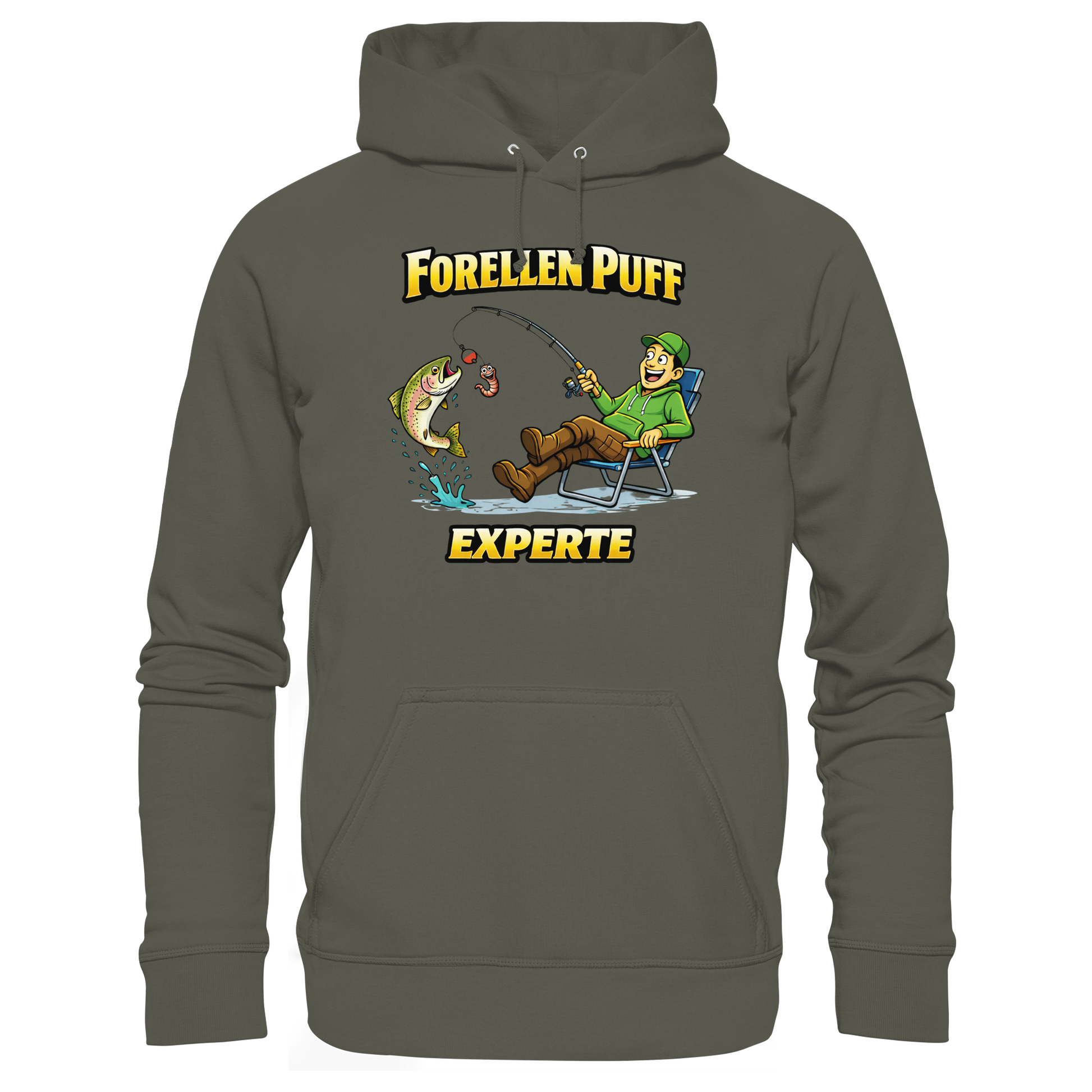 Forellen Puff Experte - Premium Hoodie
