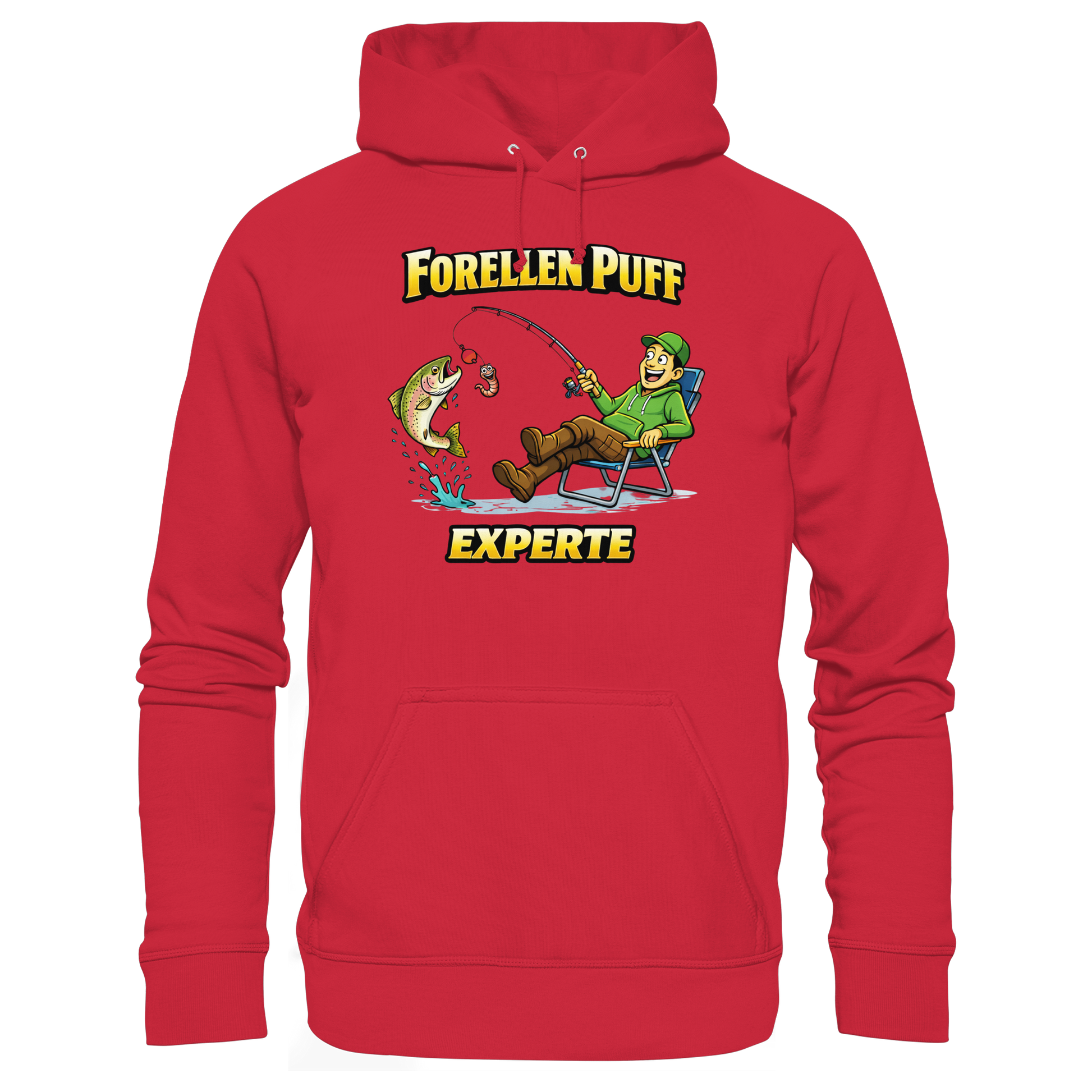 Forellen Puff Experte - Premium Hoodie
