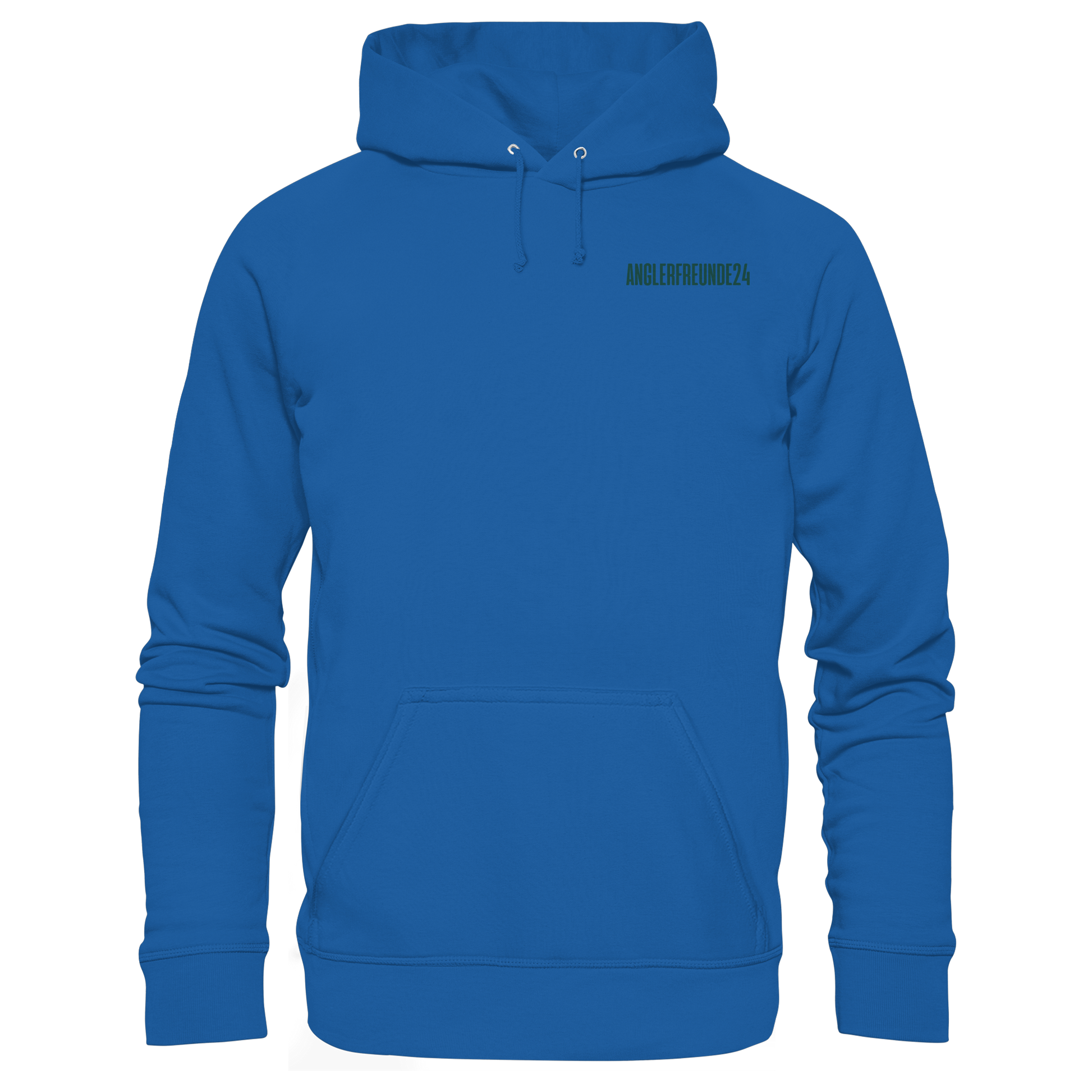 Anglerfreunde24 Logo Grün - Premium Hoodie