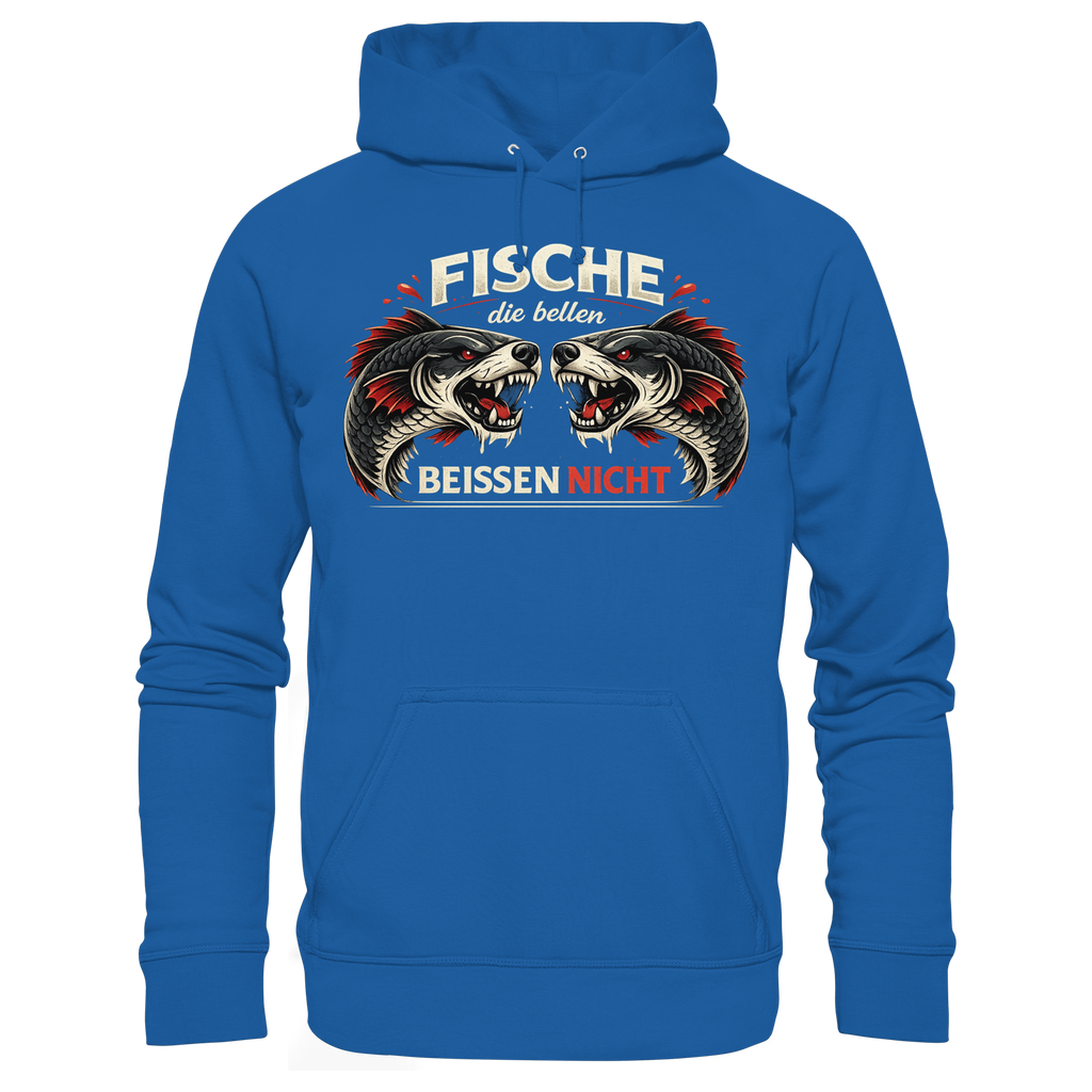 Fische die Bellen - Premium Hoodie