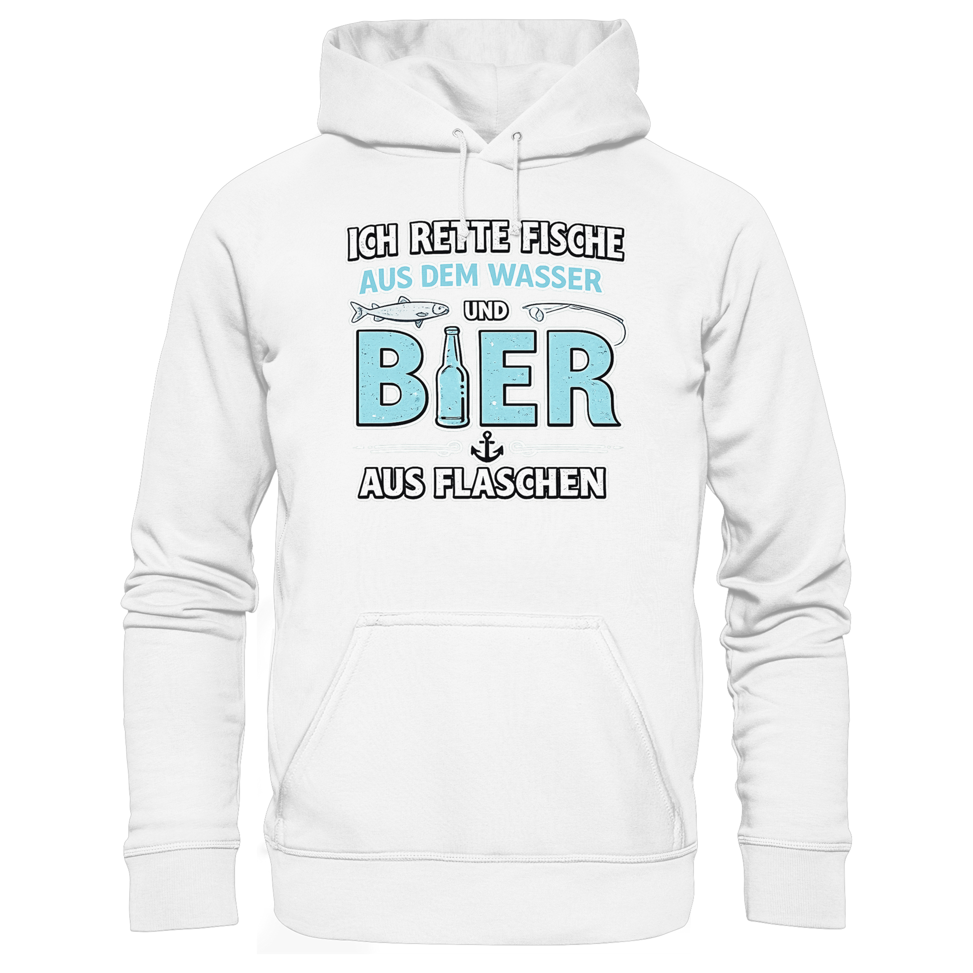 Ich Rette Fische - Premium Hoodie