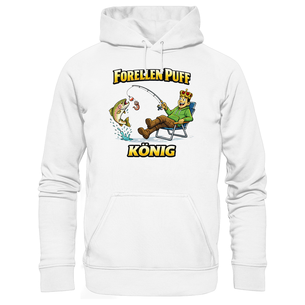 Forellen Puff König - Premium Hoodie
