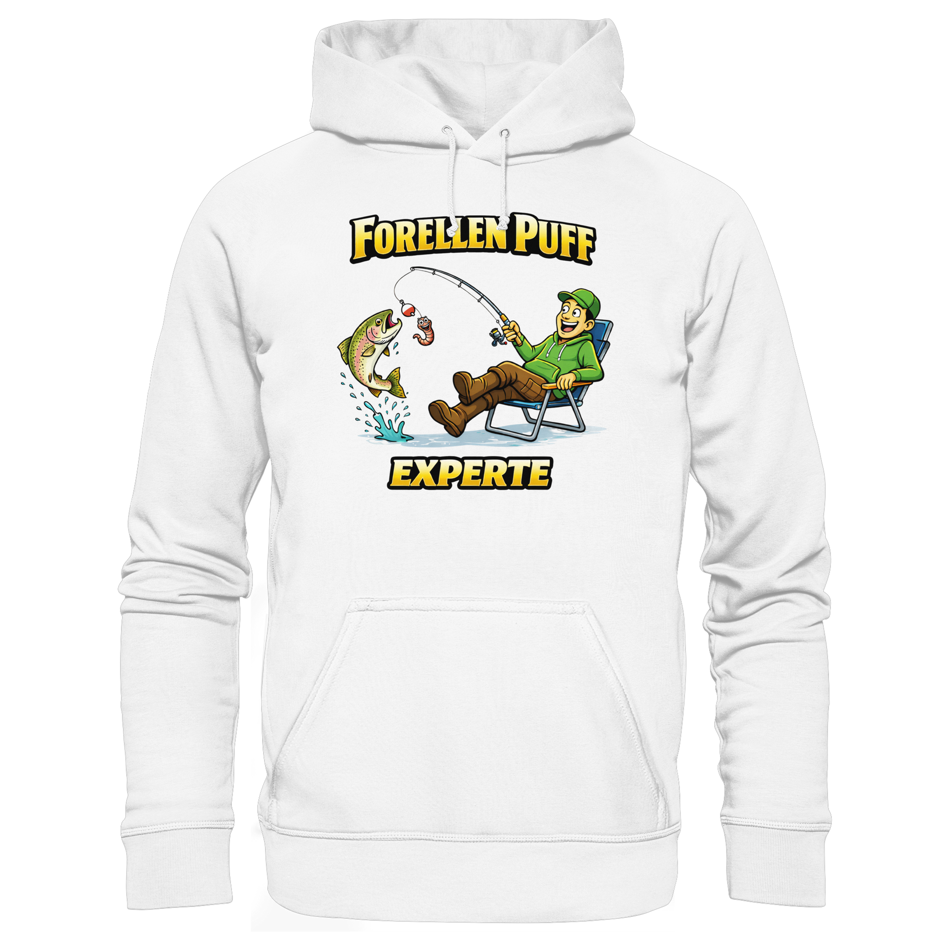 Forellen Puff Experte - Premium Hoodie
