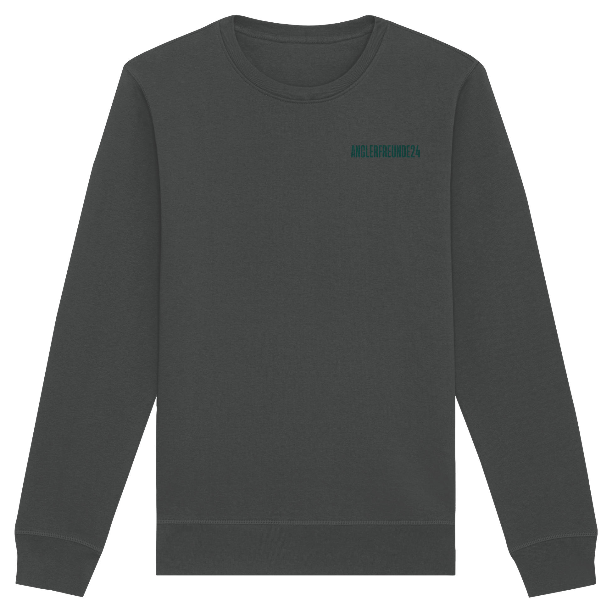 Anglerfreunde24 Logo Grün - Premium Sweatshirt