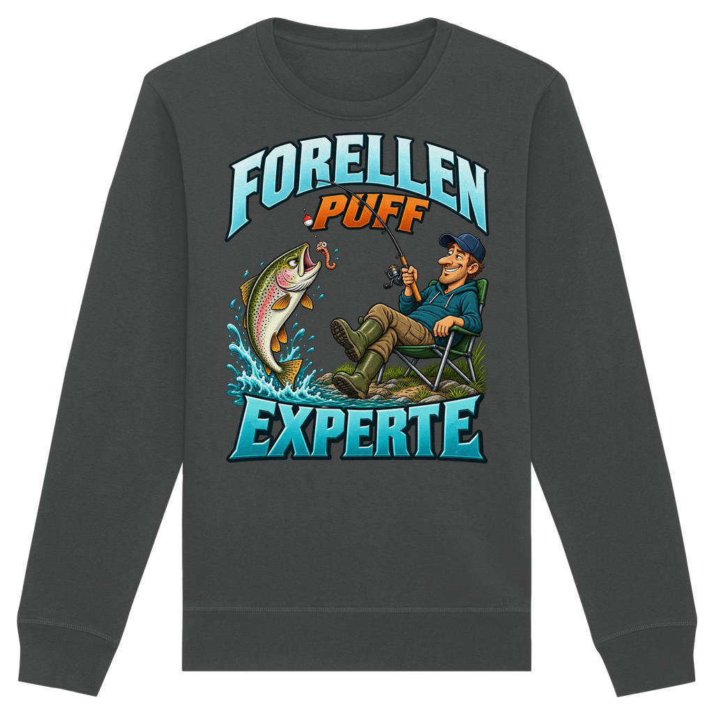 Forellen Puff Experte - Premium-Sweatshirt