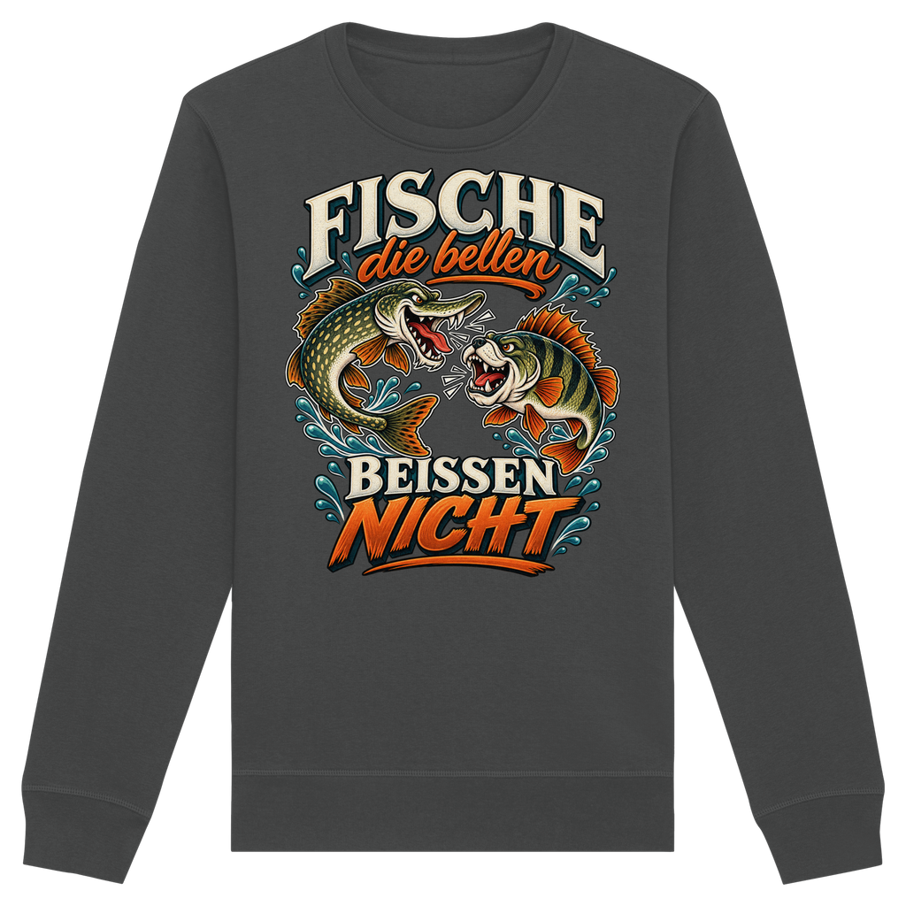 Fische die Bellen - Premium-Sweatshirt