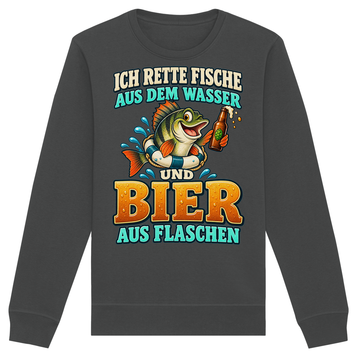 Ich Rette Fische - Premium-Sweatshirt